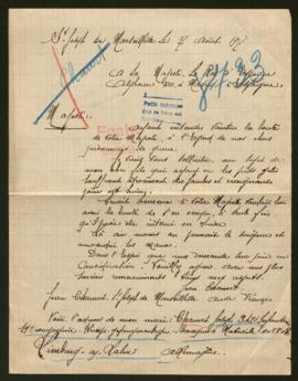 Expediente de Joseph Théodore Chauvet