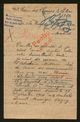 Expediente de Alphonse Jean Monnier