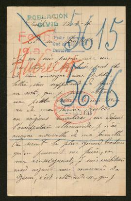 Expediente de Clémence Hubrecht Lavrys y Marie Hubrecht Chambeau