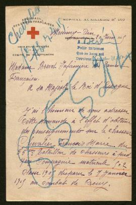 Expediente de François Marie Chevalier