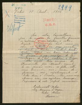 Expediente de Marie Volfart Didier