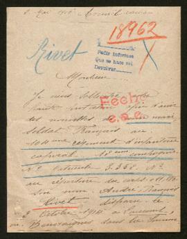 Expediente de André François Rivet