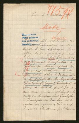 Expediente de Edouard Mote