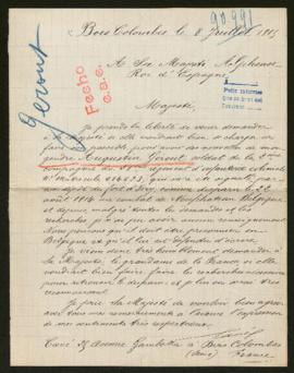 Expediente de Augustin Géront