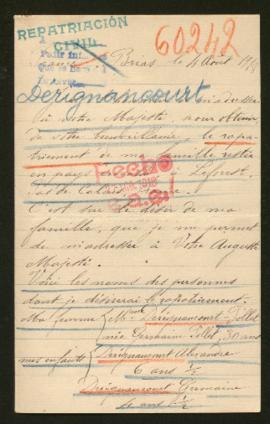 Expediente de la familia Deregnancourt Pollet