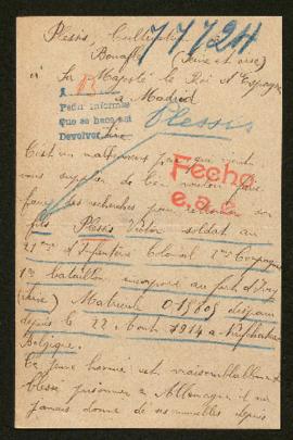 Expediente de Victor Pléssis