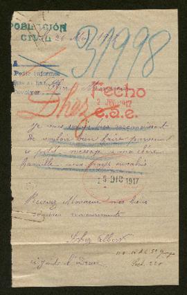 Expediente de Berthe Dhez