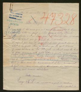 Expediente de la familia Lesage Vermoere