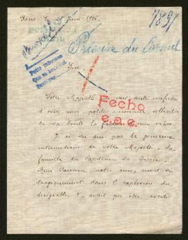 Expediente de las religiosas carmelitas del convento de Niort