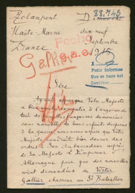 Expediente de Victor Gallier