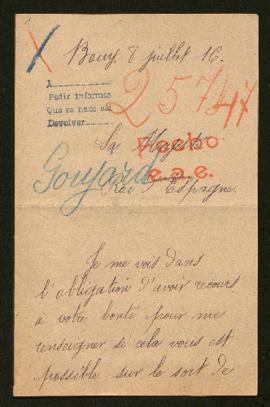 Expediente de Henri Goujard