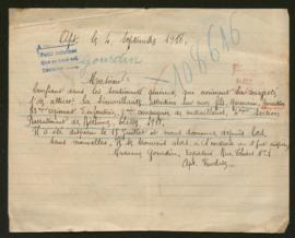 Expediente de Germain Gourdin
