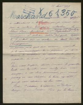 Expediente de Pierre Marchand