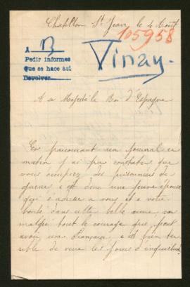 Expediente de Victorin Vinay