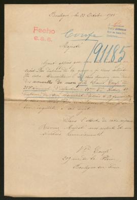 Expediente de Louis Confé