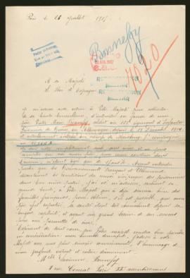 Expediente de Victor Marie Bonnefoy