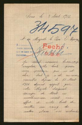 Expediente de Fernand Fusili