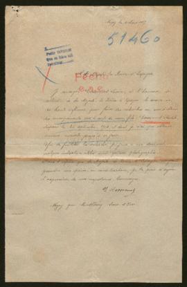 Expediente de Théodule Ernest Cossonnet