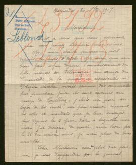 Expediente de Alfred Leblond y Charles Balloy