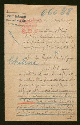 Expediente de Roch Charles Jean Chilini