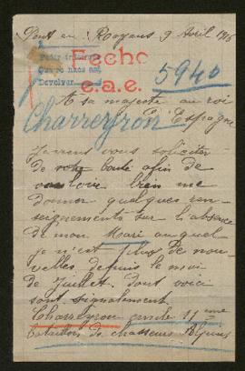 Expediente de Émile Charreyron