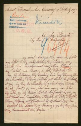 Expediente de Marius Joseph Niaison