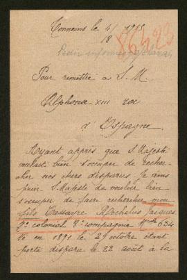 Expediente de Rochelus Jacque Cassayre