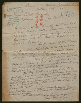 Expediente de Charles Arthur Connon