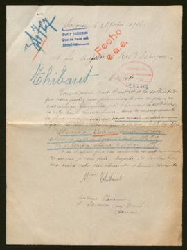Expediente de Socrate Léon Thibaut