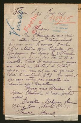 Expediente de Emile Vinas