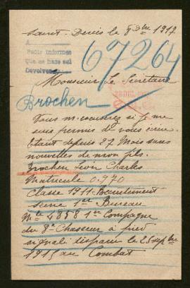 Expediente de Léon Charles Brochen