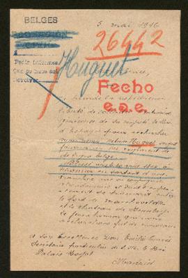 Expediente de Octave Huguet