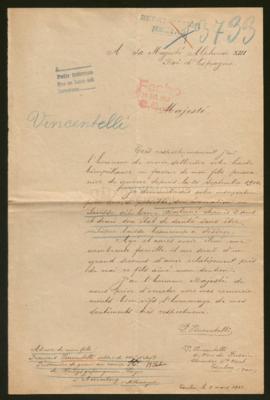 Expediente de François Vincentelli