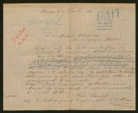 Expediente de Alfred Albert Canipel