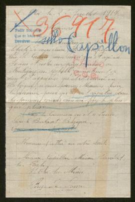 Expediente de monsieur Capillon