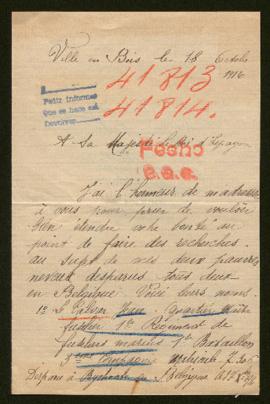 Expediente de Jean Le Calvar y Louis Bardouil