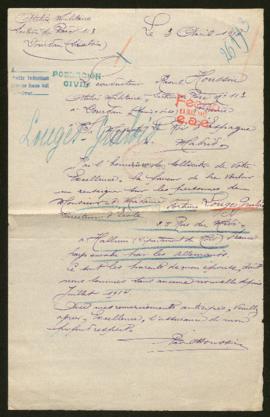 Expediente de la familia Louges Grulois