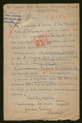 Expediente de Antoine Tabois