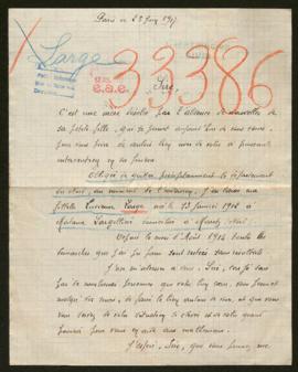 Expediente de Lucienne Large