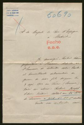 Expediente de Joseph Adrien Victorin Robert