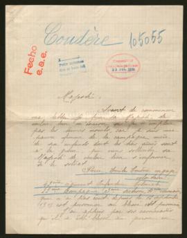 Expediente de Pierre Emile Coudére