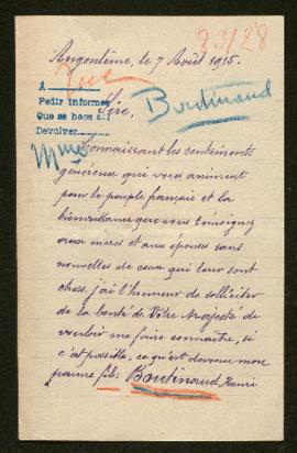 Expediente de Henri Boutinaud