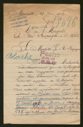 Expediente de Honoré Blache