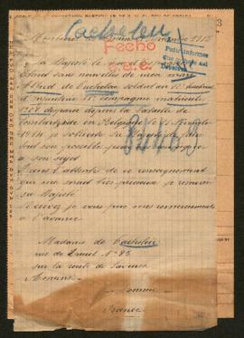 Expediente de Alfred René de Cacheleu