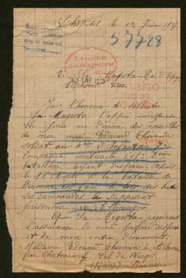 Expediente de Edouard Thévenin