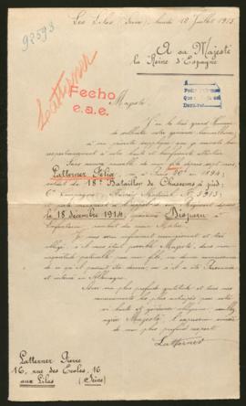 Expediente de Félix Lattener