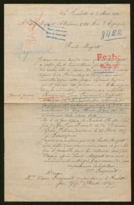 Expediente de Jean Fernidand Raymond