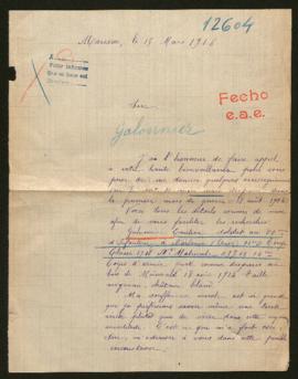 Expediente de Emilien Galonnier