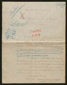 Expediente de Louis Nicolas Losco