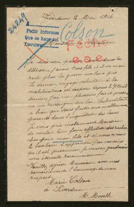 Expediente de René Colson